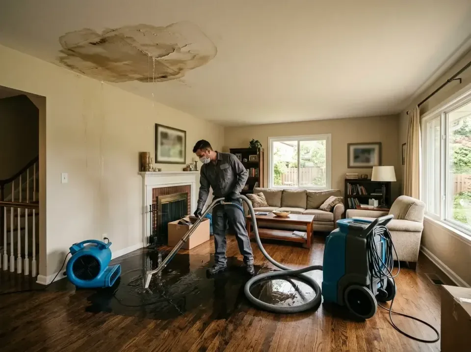 attic-pipe-burst-ceiling-drip-008 — frequently asked questions, Water Damage Restoration & Carpet Care in Port LaBelle, FL